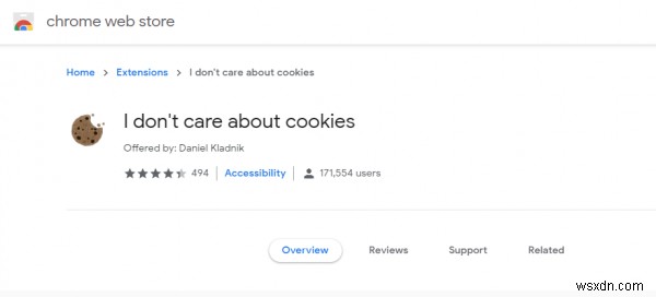 How to Hide “Accept Cookies” Messages from Websites
