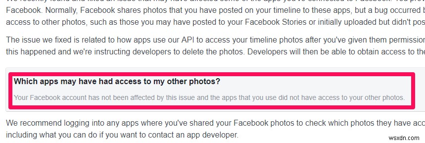 Facebook Photo Bug: How to Check If You Are Affected