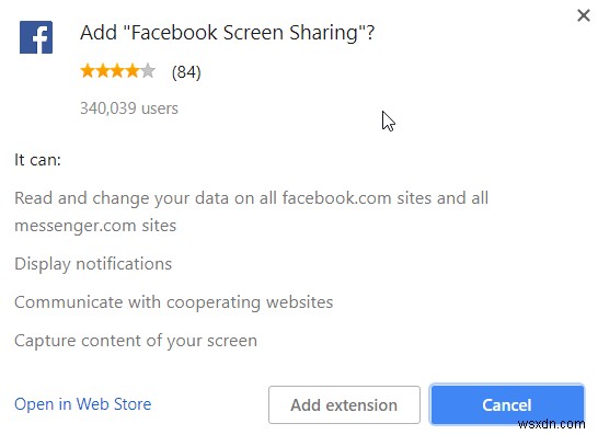 How to Share Your Screen with a Facebook Friend