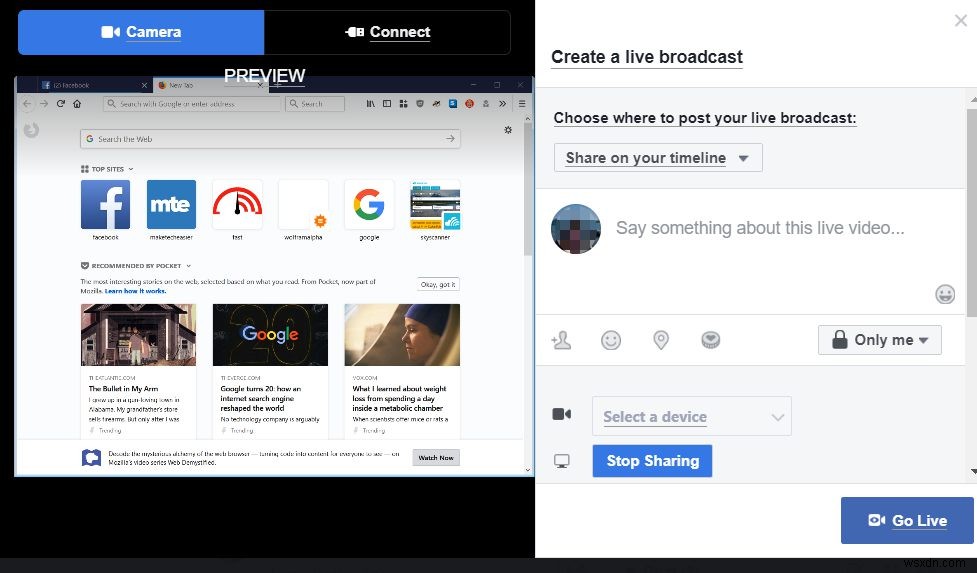 How to Share Your Screen with a Facebook Friend