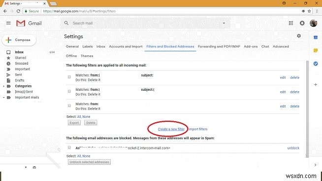 How to Block Unwanted Emails in Gmail
