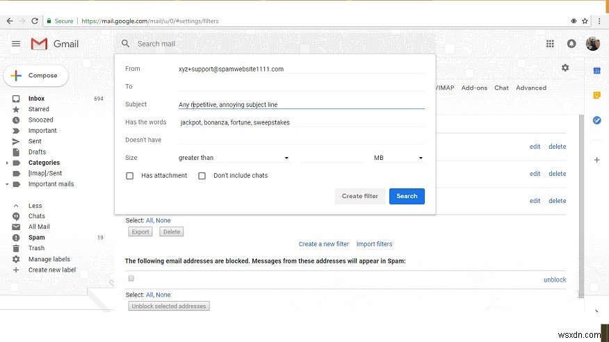 How to Block Unwanted Emails in Gmail