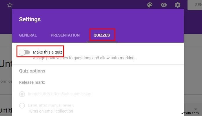 How to Create and Set Up Quizzes in Google Forms