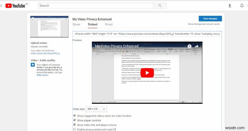 How to Embed YouTube Videos in WordPress with Privacy Enhanced Mode