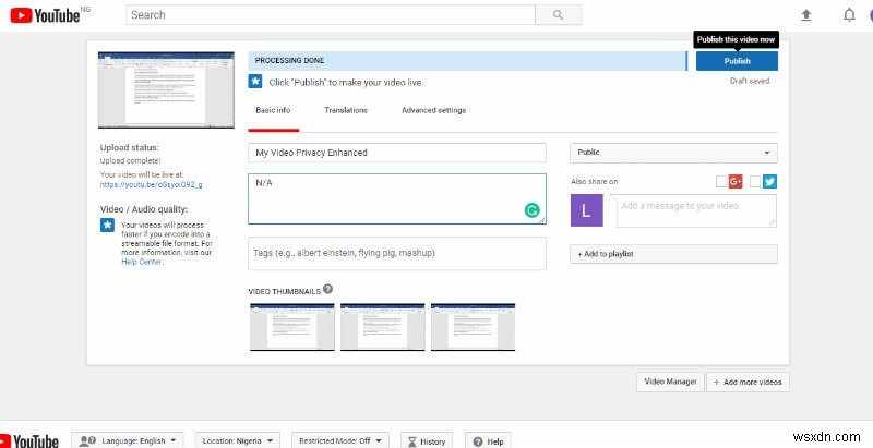 How to Embed YouTube Videos in WordPress with Privacy Enhanced Mode