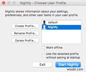 How to Run Firefox Quantum and Firefox Nightly Simultaneously