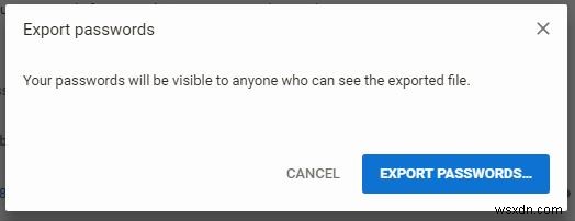 How to Download Your Passwords in Google Chrome