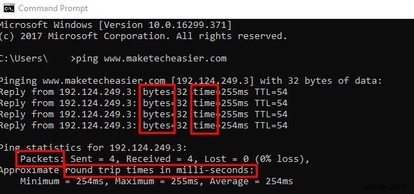 How to Use the Ping Command to See the Status of a Site