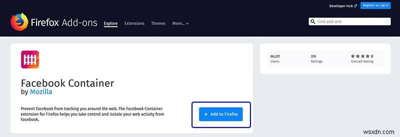 Use the Facebook Container Extension to Prevent Facebook from Tracking You