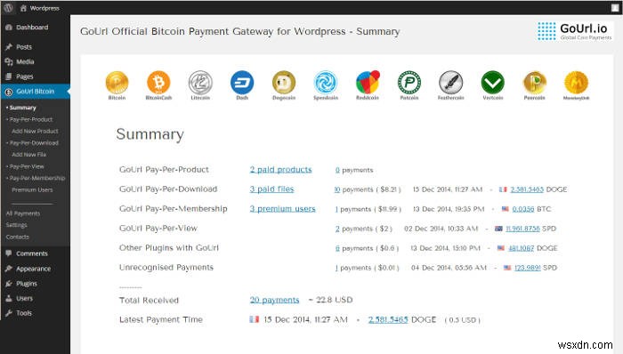 5 of The Best WordPress Plugins to Integrate Bitcoins to Your Site