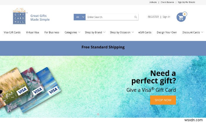 5 Places to Easily Get Gift Cards Online