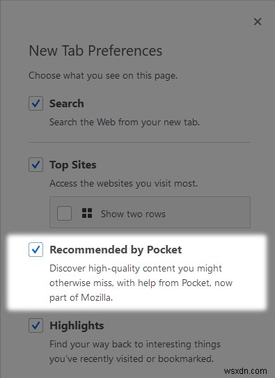 How to Disable Pocket in Firefox on Desktop and Mobile