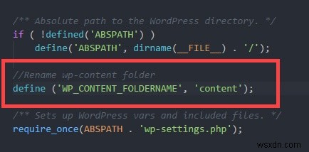 How to Change Wp-content Folder Name in WordPress