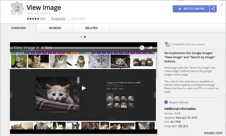 How to Revive the “View Image” Button In Google Image Search