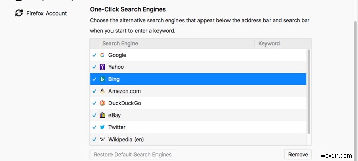 How to Add, Create and Manage Search Engines in Firefox