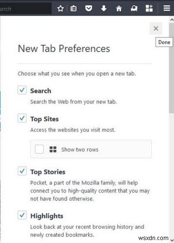 How to Customize the Firefox Quantum New Tab Page And Make It Even Better