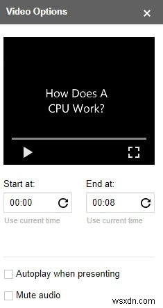 How to Add Videos to Google Slides