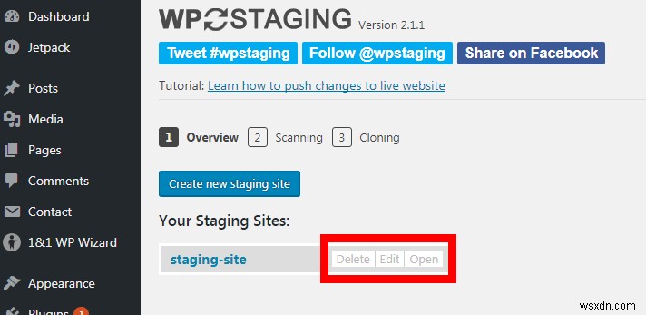 How to Create a Staging Area for Your WordPress Site