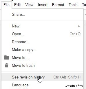 How to View and Revert Changes Made in Google Docs