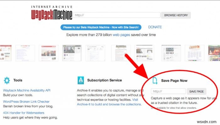 How to Use Wayback Machine to Archive Websites