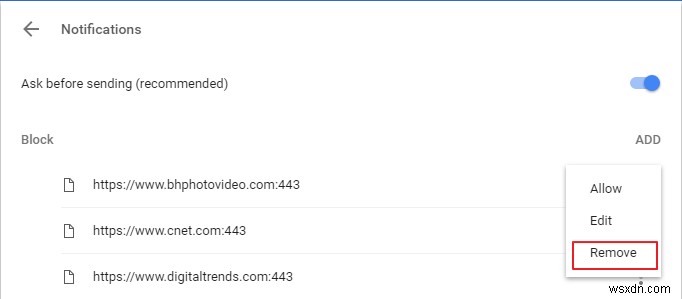 How to Stop Websites from Asking to Show Notifications