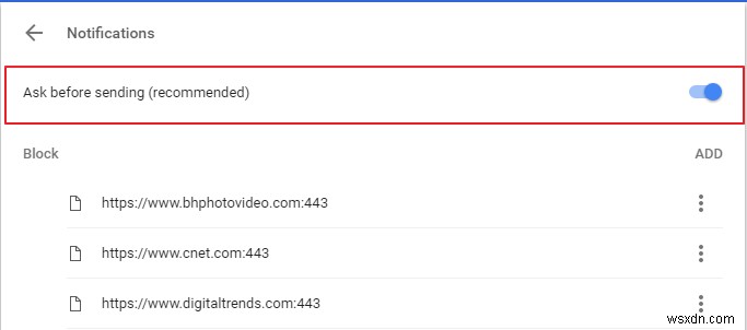 How to Stop Websites from Asking to Show Notifications