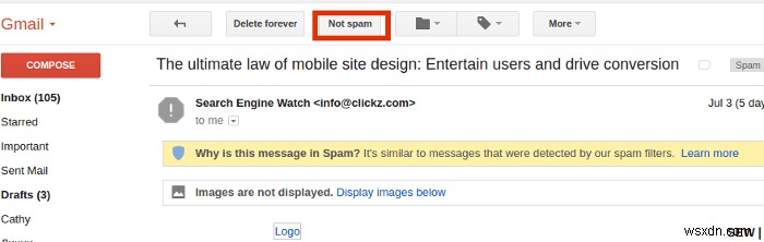 How to Stop Legitimate Emails from Being Flagged as Spam