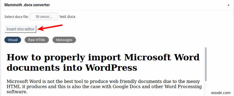 How to Properly Import Microsoft Word Documents into WordPress