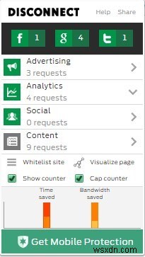 Block Tracking Websites with Disconnect for Chrome