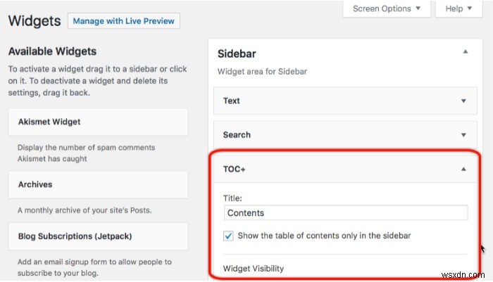 How to Add Floating Table of Contents to Your WordPress Posts