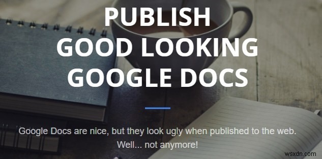 Export and Retain Formatting from Google Docs