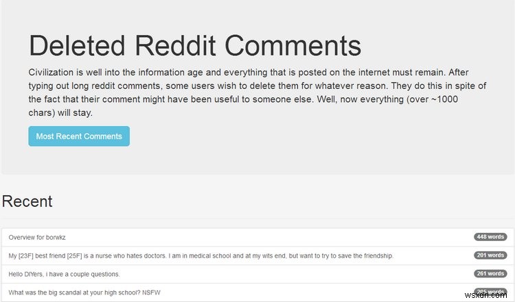 The Easy Ways to Access Deleted Comments on Reddit