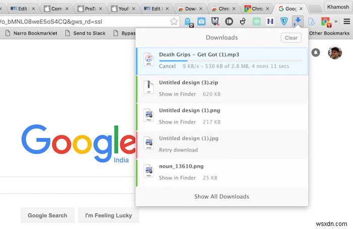 How to Get Firefox Style Download Manager in Chrome