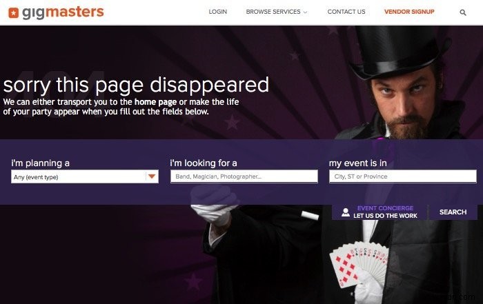 Designing Fun and Creative WordPress 404 Pages