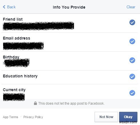 Your Info Is Leaking: Privacy Concerns with Online Quizzes