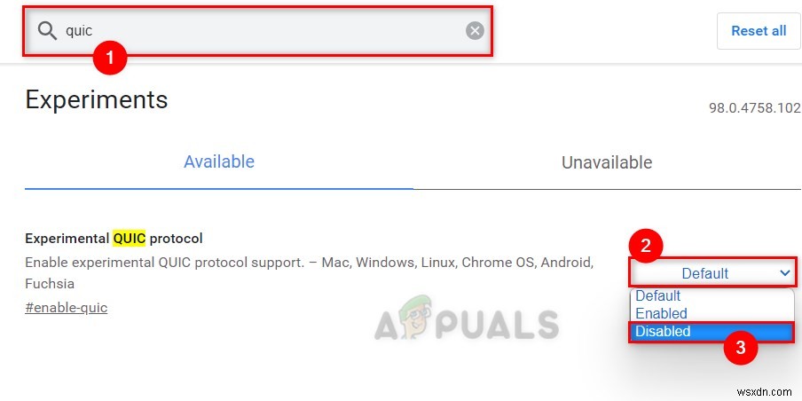 How to Fix ERR_QUIC_PROTOCOL_ERROR in Google Chrome