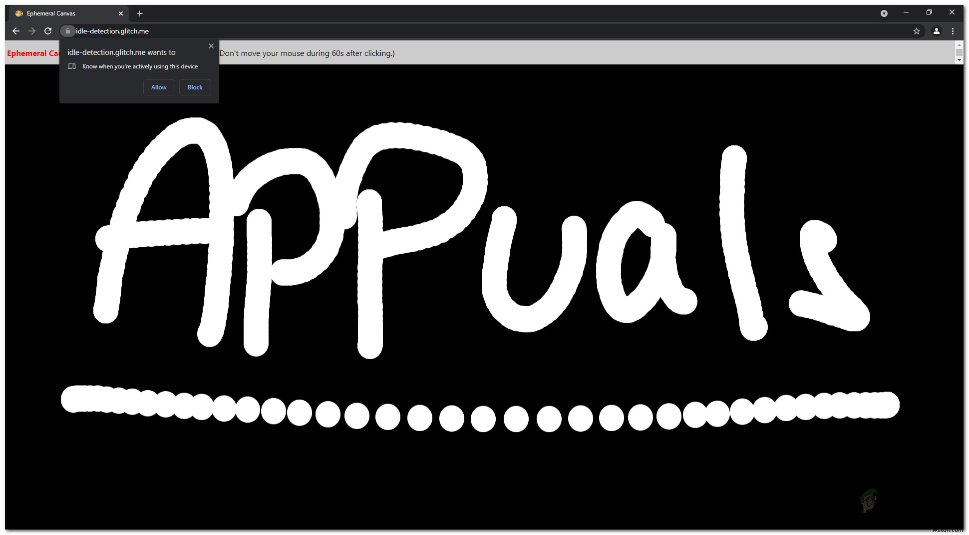 How to Disable Google Chrome Idle Detection Feature?