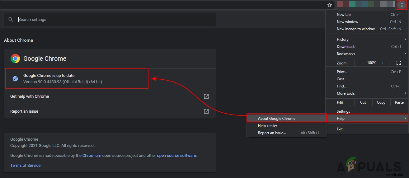 Check the Google Chrome Version and the Last Time Chrome Updated