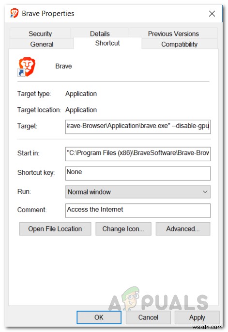 [FIX] Brave Browser won’t Start