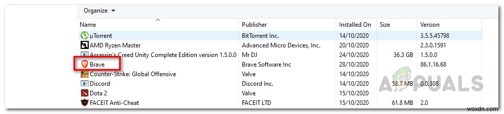 [FIX] Brave Browser won’t Start