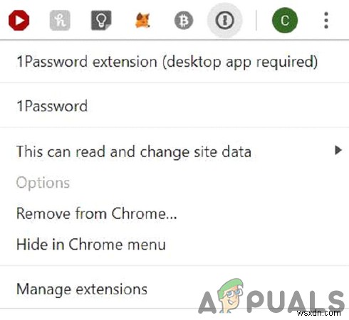 1Password Chrome Extension not Working [SOLVED]