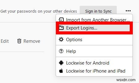 How Share Passwords Between Google Chrome, Microsoft Edge and Firefox