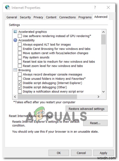 Fix: Error Code ‘INET_E_DOWNLOAD_FAILIURE’ in Edge and IE 11