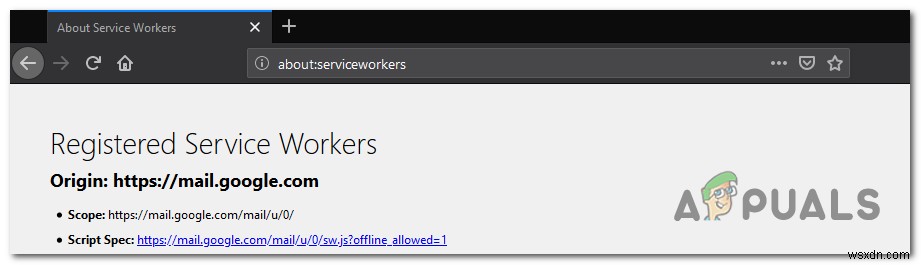 Corrupted Content Error ‘mail.google.com’