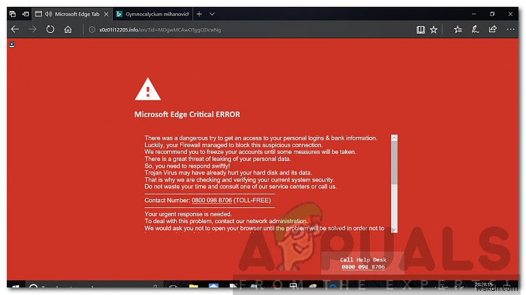 How to Fix Microsoft Edge Critical Error?