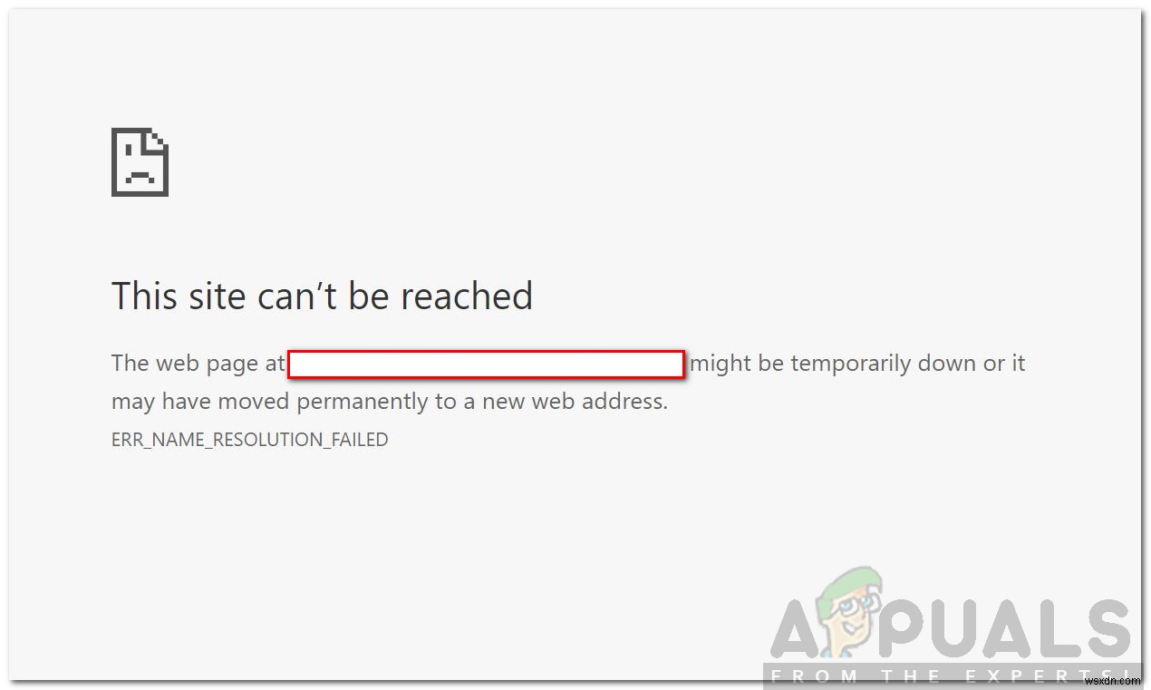How to Fix ERR_NAME_RESOLUTION_FAILED in Google Chrome