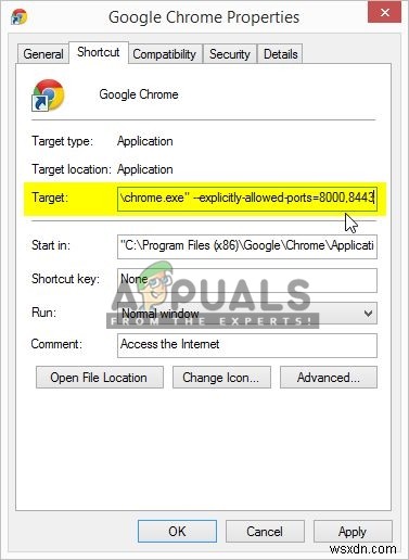 Fix: ERR_UNSAFE_PORT