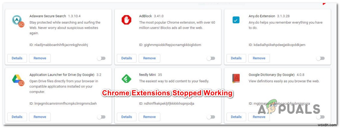 Fix: Chrome Extensions Stopped Working