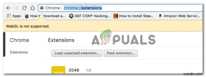 Fix: WebGL is Not Supported