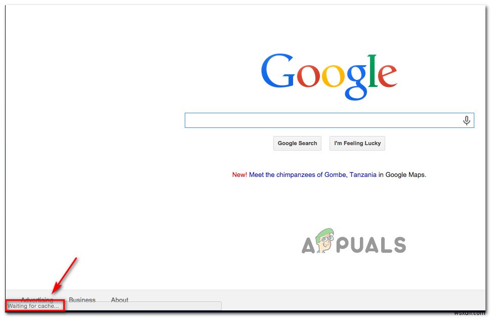 Fix: Google Chrome ‘Waiting for cache’